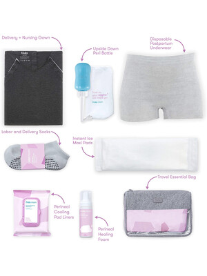 Fridamom Hospital Kit - Labor and Delivery & Postpartum Recovery Kit